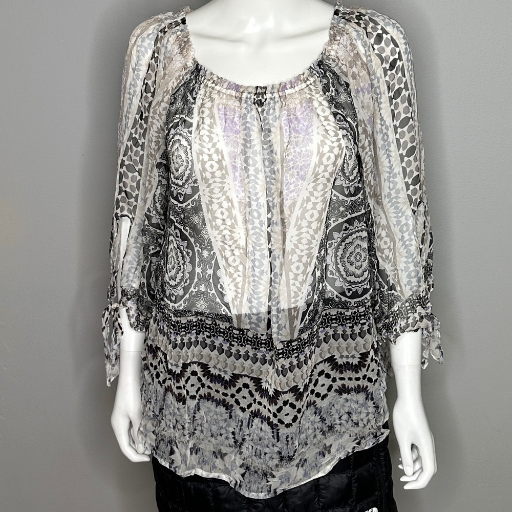 Hale Bob Silk Blouse